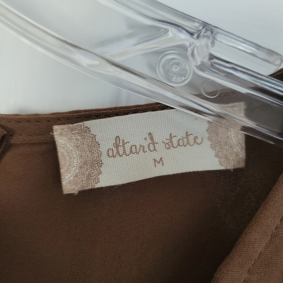 Altard State Springvale Maxi Dress M Brown - Picture 5 of 9